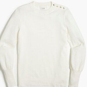 Jcrew Factory Puff-sleeve sweaterItem BC573, XS